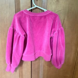 Janie and Jack Vibrant Pink Crew Neck Sweater